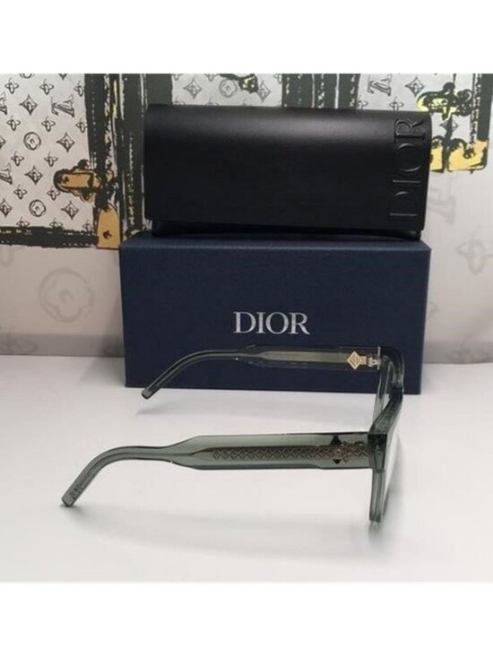 New Authentic Dior Square/Rectangle Green  CD DIAMONDO S61 main image 6